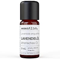 Lavendelöl - reines ätherisches Öl von wesentlich. - 100% naturrein aus der Glasflasche (10ml)