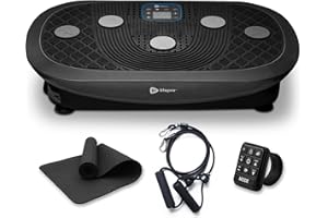 LifePro Rumblex Plus 4D Vibration Plate Exercise Machine – Triple Motor Oscillation, Linear, Pulsation | Vibrating Plate Exercise Machine for Weight Loss & Toning