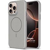 Microsonic Apple iPhone 14 Pro Kılıf MagLeather Pro Gri [iPhone 14 Pro ile Uyumlu Kılıf - Gri]