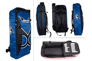 FOXCUP Avalon Tyro RTT-A-SL546-07 Rucksack Bogenrucksack mit Pfeilröhre blau