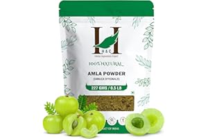 H&C HERBAL INGREDIENTS EXPERT H&C 100% natürliches Amla-Pulver (Emblica Officinalis) - 227g / 0.2 kg / 226.8 g
