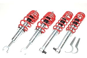 TIEF TECH 1x Gewindefahrwerk Sportfahrwerk Schraubfahrwerk Tieferlegungssatz Fahrwerk Tieferlegung