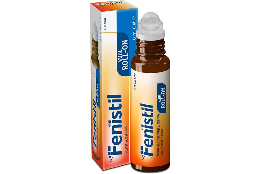 Fenistil Kühl Roll-on, Kosmetikum zur Beruhigung von gereizter und juckender Haut, z.B. bei Mückenstichen, Insektenstichen, F