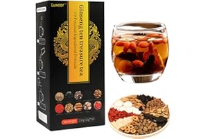 BEINUP Ginseng Ten Treasures Tee Nierentee,Ginseng-infused Ten Treasure Tea,Herbal Kidney Cleansing Tea,Kidney Detox Tee,Men's Essentials Nierentee,10gx15 Beutel