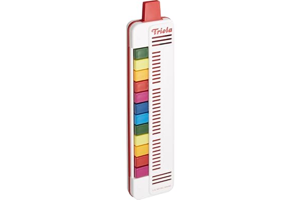 Triola by Seydel Harmonica Triola 12 à touches multicolores