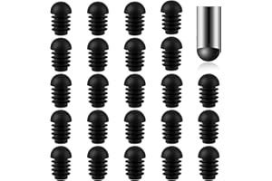 DAQIEPIN 24 Tapones de Extremo Redondo con Insertos de Tubo de Plástico de Diámetro Exterior de 16 mm Tapones de Tapas de Extremos de Patas de Sillas Protectores Tapones de Plástico de Tubo Abovedado