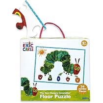 Set Di 4 Puzzle Da Pavimento 'The Very Hungry Caterpillar' Per Bambini 3+, Con 12,16,20,24 Pezzi – Gioco Educativo Eric Carle - 2