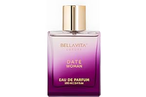 BELLA VITA LUXURY BellaVita Luxury DATE Perfume for Women | Long-Lasting Fruity & Spicy Fragrance | Notes of Pink Pepper, Red Fruit & Jasmine | Premium French Perfume for Women | Womens Vanilla Perfume, 100ml
