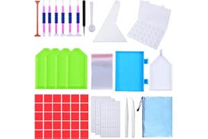 Kit Diamond Painting Accessoires Stylo Outils Kit Complet Diamant Painting Accessoire Broderie Diamant Accessoires Stylet Colle Diamond Painting Materiel Outil Diamond Painting Kit Peinture Diamant
