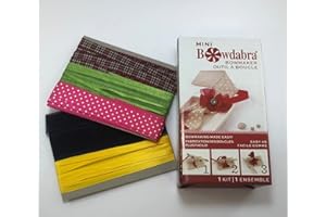 RIBBON WRITER Darice mini Bowdabra bow maker BOW2100 with Free start up ribbon