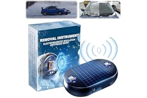 TTXSDYD Electromagnetic Car Snow Removal Device, Car Winter Accessories, Anti-Freeze Electromagnetic Car Snow Removal Device, Fast and Efficient Snow Removal for Cars (B-1 Pc)