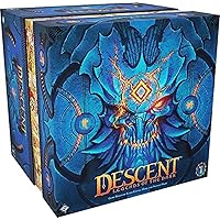 Fantasy Flight Games | Descent: Legenden der Finsternis | Expertenspiel | Dungeon Crawler | 1-4 Spieler | Ab 14+ Jahren | 120