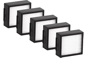 BRUVISH (5 piezas) Filtro HEPA de repuesto compatible con iRobot Roomba Combo J7+ plus/Combo j5+/ Combo j9+ Aspiradora robótica Kit de accesorios de filtros HEPA 5 unidades (SOLO PARA la serie Combo J)