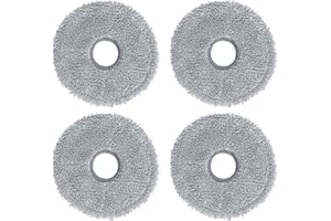 Donkivvy Confezione da 4 panni in microfibra compatibili con robot aspirapolvere Cecotec per Conga 11090 Spin