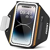 Fascia da Braccio con Borsa Auricolare, Portacellulare per Correre Porta Cellulare Corsa per iPhone 14 Pro Max/14 Pro/13 Pro 
