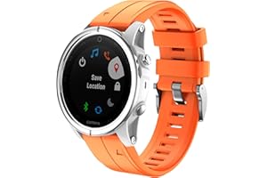 NotoCity Garmin Fenix 5S / Fenix 5S Plus Silikonowy pasek 20 mm Łatwe dopasowanie do Garmin Fenix 5S / Fenix 5S Plus/Fenix 6S/ Fenix 6S Pro