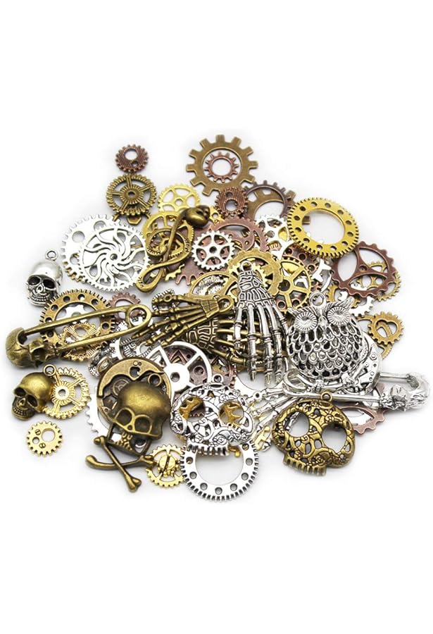 Veemoon 20 Pièces Lot De Pendentifs Vintage Alliage Antique Pour