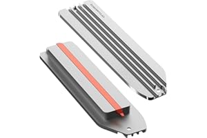 GLOTRENDS Dissipateur thermique pour PS5 M.2 PCIe NVMe SSD avec caloduc en cuivre et vis de montage