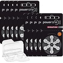 Batterie Per Apparecchi Acustici Tipo 13, 60 Pezzi, Arancione - Foto 4