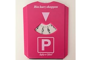 ‎AUTDER sz-sale Parkscheibe Pink Lady on Tour! Frauen Parken Geburtstag Scherzartikel