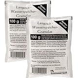 Stockosorb - Wasserspeicher Granulat für über 250 L Blumenerde - 2 x 100 g