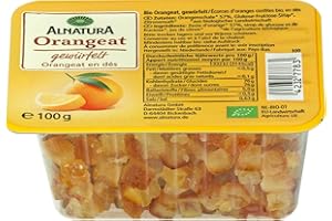 Alnatura Bio Orangeat gewürfelt, 100 g
