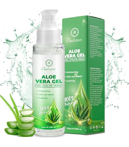 Jean & Len Aprs Sun Alo Vera Gel, verzacht & verkoelt de huid,  hydrateert, zonder siliconen, nanodeeltjes, emulgatoren, microplastics,  minerale olie, geur- en kleurstoffen, veganistisch, 100 ml : Amazon.nl:  Beauty