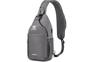 SKYSPER Sling Bag Crossbody Backpack - Chest Shoulder Cross Body Bag Travel Hiking Casual Daypack for Women Men