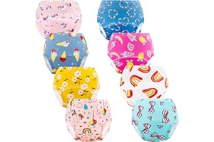 Cogindss Xmrlvn Enfant Culotte Apprentissage Propreté pour Garcon Fille Bébé, 2-6 Ans, Lot de 8