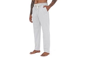 Vortewind Jogginghose Herren Baumwolle Trainingshose Herren Lang Atmungsaktiv ，Sporthose mit 3 Taschen & elastischem Bund für Freizeit