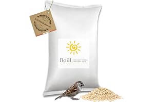 Boill/Sonnenblumenkerne geschält 25 kg - Vogelfutter direkt vom Hersteller, vogelfutter sonnenblumenkerne Neue Ernte 2025 ganzjahresfutter fettfutter ohne Staub im Sack