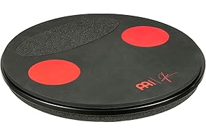 Meinl Cymbals Split Tone Practice Pad Anika Nilles Signature- Tre diverse superfici per sentirsi e volume con riduzione rimbalzo lato allenamento, garanzia di due anni (MSTP)