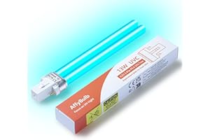 AffyBulb 13W G23 PLS Bombilla UV de reemplazo, para máquina de filtros UVC de Estanque o clarificadores