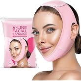 KBZONE Silicone V Face Mask Face Lift Up Belt Facial Slimming Bandage Mask Cheek,Chin,Belt Face Slim Lift Band Mask Double Ch