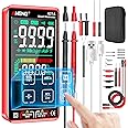 ANENG TRMS Smart Touch Digital Multimeter Tester,9999 Beads,Auto-Ranging,Rechargeable.Measures DC/AC Current,NCV,Voltage,Ohm,Amp,Diodes,Continuity,Capacitance,Temperature