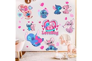 LXJYMFZI 3D New Cartoon Wall Stickers Cute Girls Wall Decal Self-Adhesive Wall Sticker for Girls Room Bedroom Living Room Art Home Decor Size：（40X60cm）