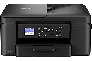 Brother DCP-J1360DW Wireless, A4 Inkjet Printer|all-in-one (Print/Copy/Scan)|Wi-Fi/USB 2.0|A4|2-Sided Print|Photos|Inks Included|UK Plug