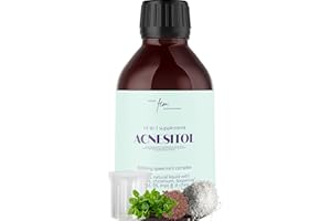 QSTA Inositol FEM Acnesitol 3000 mg pour l'acné hormonale, l'équilibre féminin et le SOPK, haute concentration de menthe, Myo et D-Chiro Inositol, NAC, niacine, vitamine A, sélénium, zinc, chrome et biopér