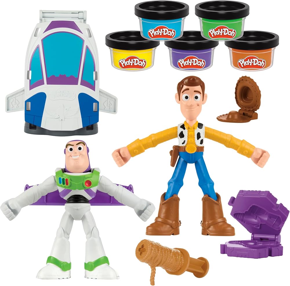 Play-Doh Oyuncak Hikayesi Uzay Eserleri