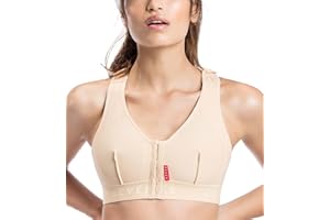 REVEE Revée Reggiseno Post-Operatorio - Reggiseno Donna a Fascia per Mastoplastica Additiva, Riduttiva, Sostituzione Protesi, Oncoplastica, Quadrantectomia - Bra Laetitia