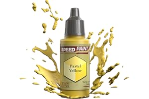 The Army Painter Speedpaint Pastel Yellow 2.0, Single Modellbau Acrylfarbe 18ml Einschichtige Lackierlösung Für Fantasy Tabletop Miniatures Like Warhammer 40k Figuren und DnD Miniatures
