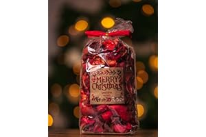 MARCO PAUL INTERIORS Marco Paul - Olla de Navidad para fiestas con canela festiva para el hogar, aroma de Navidad, aroma de invierno de larga duración, regalo decorativo