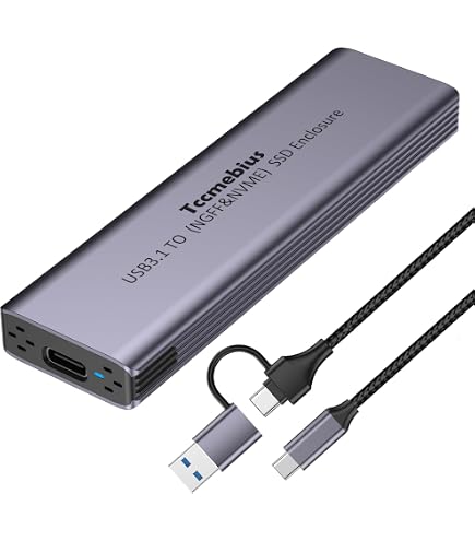EWENT EW7023 Portable M.2 SSD behuizing EWENT EW7023 Portable M.2 SSD behuizing