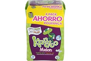 Kandoo Toallitas Melon 4X60