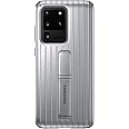 Samsung Galaxy S20 Ultra Case, Rugged Protective Cover - Silver (US Version with Warranty) (EF-RG988CSEGUS)