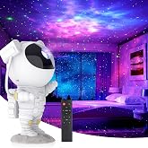Promosyonca Astronot Gece Lambası Galaxy Projekt&ouml;r, LED Galaksi Işık Projekt&ouml;r&uuml;, Uzaktan Kumandalı, &Ccedil;ok Renkli Nebula Yıldızl