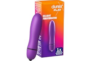 Durex Intense Delight Minivibrator Diskretes Sexspielzeug mit leistungsstarker Vibration - Stimulator für innige Augenblicke 