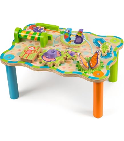 Juguete De Madera Tooky Toy - Clasificador De Formas Y Colores Para Bebés +12 Meses, 14x14x14 Cm