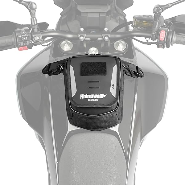 ROCKBROS Motorfiets beentas, waterdichte motortas met schouderriem, afneembare reflecterende heuptas, dijbeentas, heren en dames, voor motorfiets, fietsen, wandelen, sport in de open lucht
