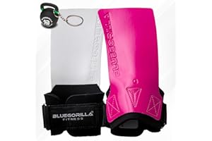 BLUEGORILLA Competitor 2.0 - Calleras para Crossfit. Grip RX sin Magnesio!. Máxima adherencia y protección en Tus Manos. Gimnasio,Box,calistenia, etc. Neopreno de protección en muñeca